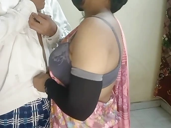 Desi saree honey gets her rear end smashed rock-hard in hot Indian girlfriend boink frenzy
