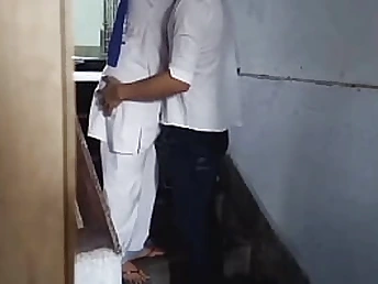 Monu and Radha786 get gargled and creampied by their Indian BFFs in secret college fucky-fucky tape