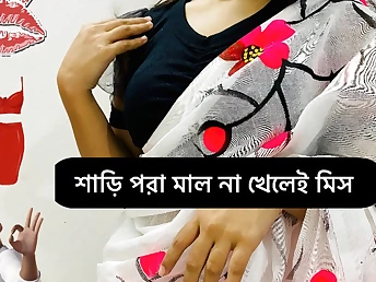Step-mother in Hindi: I'll make you observe while I take your firm sausage in my taut donk