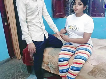 Xxxsoniya strokes Indian palace maid's enormous milk can with her experienced mitts