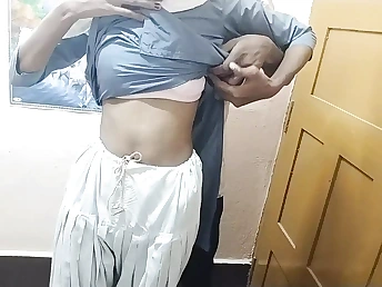 Steaming Indian Desi College Gals Get Mischievous in a Taboo Fucky-fucky Hump
