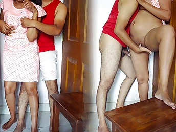 Slender stepsis lured by her brutha into a rigid-core hook-up - xx