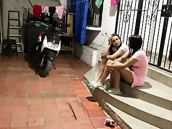 Desi aunty gets her coochie licked & torn up rock stiff by her nasty step-sista in a red-hot homemade movie