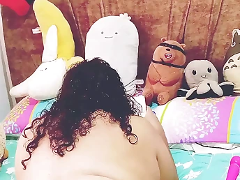 Practice the story of Hiyunamei's favourite book with her immense jugs and wool frosted vag