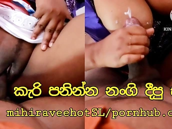 MihiravihotSL's hot and steamy new porn video featuring a rough and dirty sri lankan threesome
