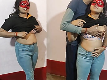 Stepaunt Soni K gets her Indian bhabhi backside humped before guzzling a load