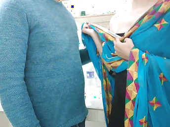 Desi Step-sis begs for more, impediment can't resist getting pounded in the larder