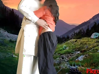 Pkgulnaz's first time outdoor tear up-out in Hindi audio: Indian school girl gets her cock-squeezing booty pummeled rock hard