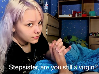 Step sis caught in the activity: my meaty morning cock can't stop her from porking me!