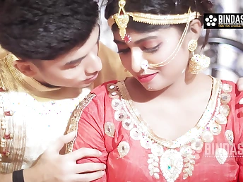 Desi Bhabhi Bebo's first-ever Indian threesome with her husband & their hot wife Ady
