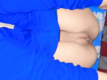 Desi_dolly's Pink Pussy Gets Pumped with Jizz While Her Shrunken Borderline Takes it Deep