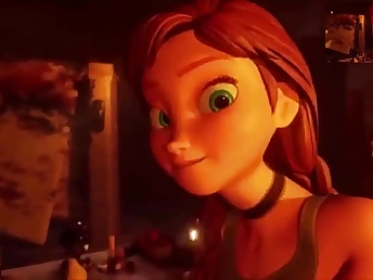 Anna's Secret: Hot Redhead Gets Her Asshole Pounded and Masked far Cum