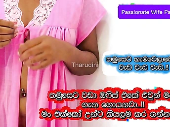 Sri Lankan Cuckold wifey Tharudini gets say no to racy pussy pounded with an increment of say no to beamy ass filled with jizz