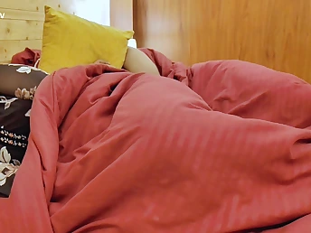 My chubby stepsister was angry, we shared a single couch in this aromatic Hindi audio scene