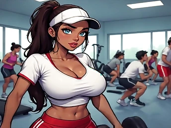 Watch this MILF Gym Trainer's Embarrassing Romp Story in 3D Propensity Animation