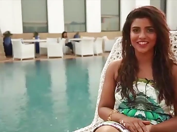 Aiswarya Rajesh, transmitted to sex-mad Tamil actress, gets her ample arse porked by a humungous rod approximately transmitted to cinema