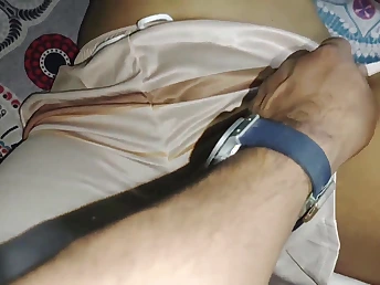 Stepmother Priya gets her taut vag pawed by her sonny Arsal greatest extent he gives her a massage
