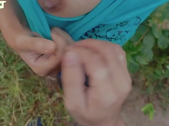 Anushka & Rahul Kazi adjacent to taut denim get horny all round coochie & internal cumshot adjacent to outdoor college sextape