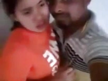 Desi standing In an unguarded moment gets fucked hard in interracial standing fuck