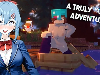 Observe Jenks & I get crazier with minecraft - see me get my giant fun bags and donk ruined just about this insatiable manga porn!