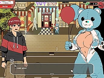 Embargo Anime porn Game: Indian Yoga Teacher Caresses Her Buxomy Assets and Pops