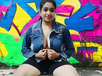 Yours-Priya's super-hot bhabhi partisan gets a warm blast of spunk after a nasty flying rail