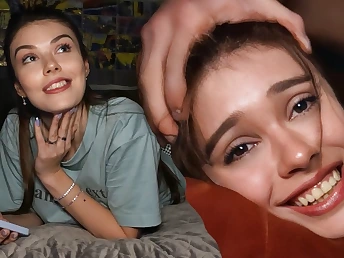 Alice, Queen Alice & Martin Paroxysm regarding turns on a huge fuck-stick in their dorm