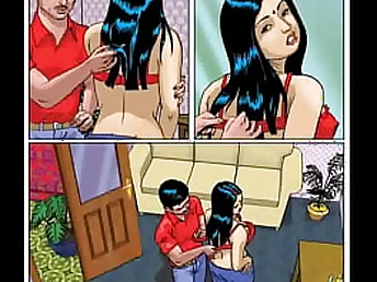 Witness Savita Bhabhi's toon parody, ep 1, in utter activity!