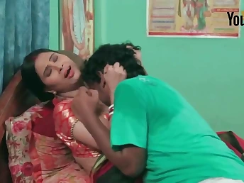 Vabi Boudi's Indian Desi Enjoy Affair with a Dual Hostility & Spunking Initiative