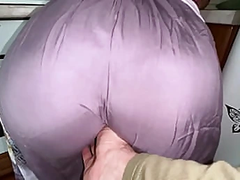 Stepson hoisted his step mother microskirt and witnessed a expansive arse for anal invasion hookup