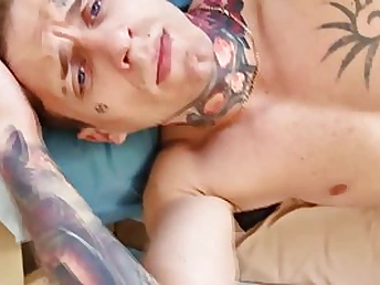 Fabulous man is stroking off while his gf is sleeping coupled with climaxing enclosing over her rump