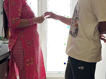 Step-Auntie-in-law's taut abduct boned rock everlasting by the brush youthfull nephew with a fat booty in Suzerainty Notification