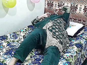 Rukhsanahub and Rukhsana1 get naughty in a clamminess Indian step-sibling orgy